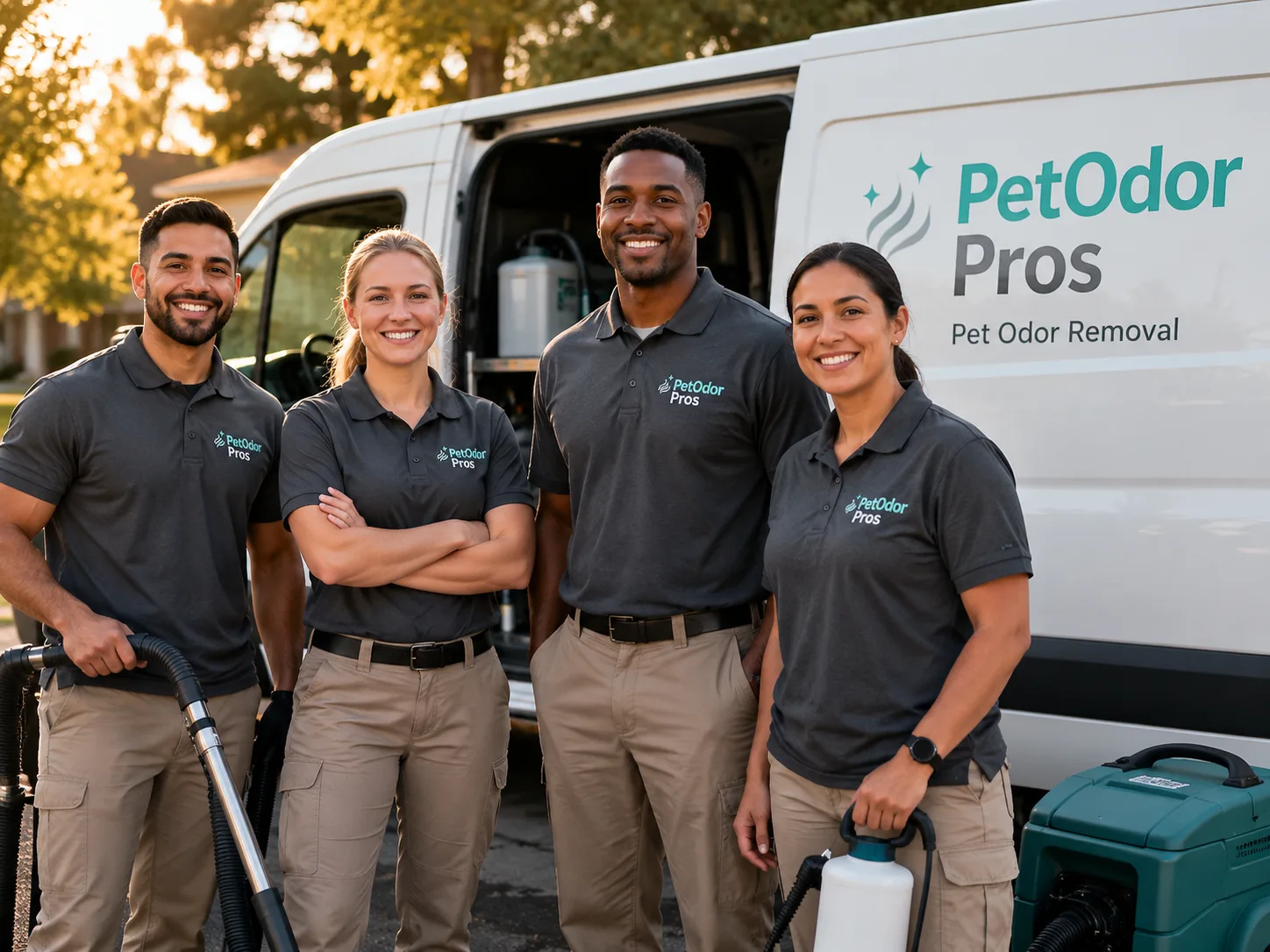 Pet Odor Removal team serving Bristol, PA